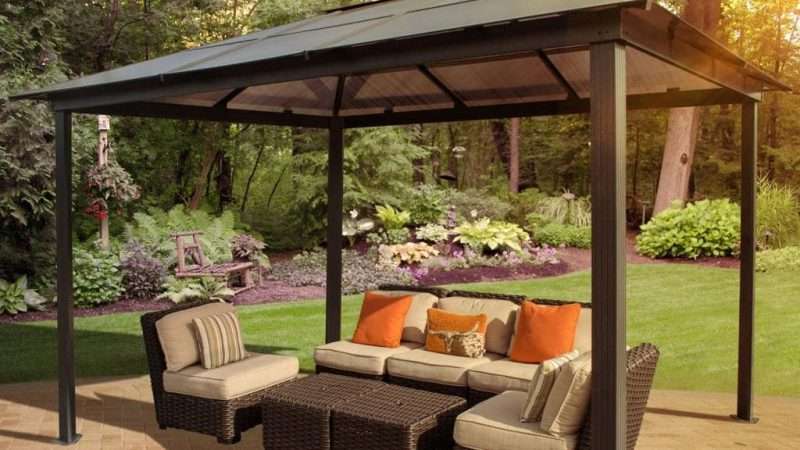 Беседка на даче: стили, материалы и дизайн