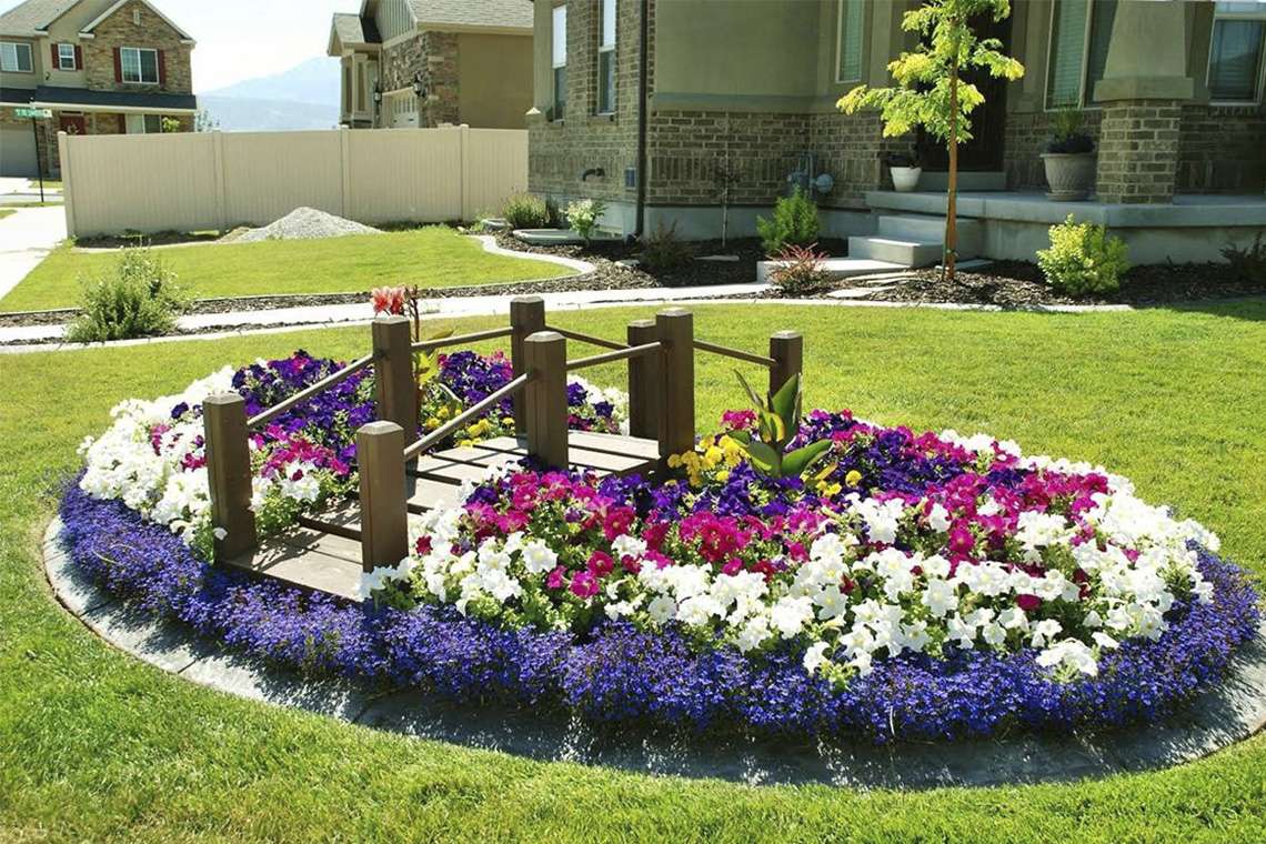 Дизайны клумб для дачи: от простых до изысканных